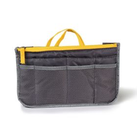 Women Lady Travel Insert Handbag Organiser Makeup Bags (Type: Makeup Bags, Color: Gray)